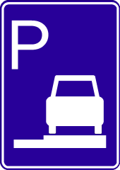Logo: Parken auf dem Seitenstreifen